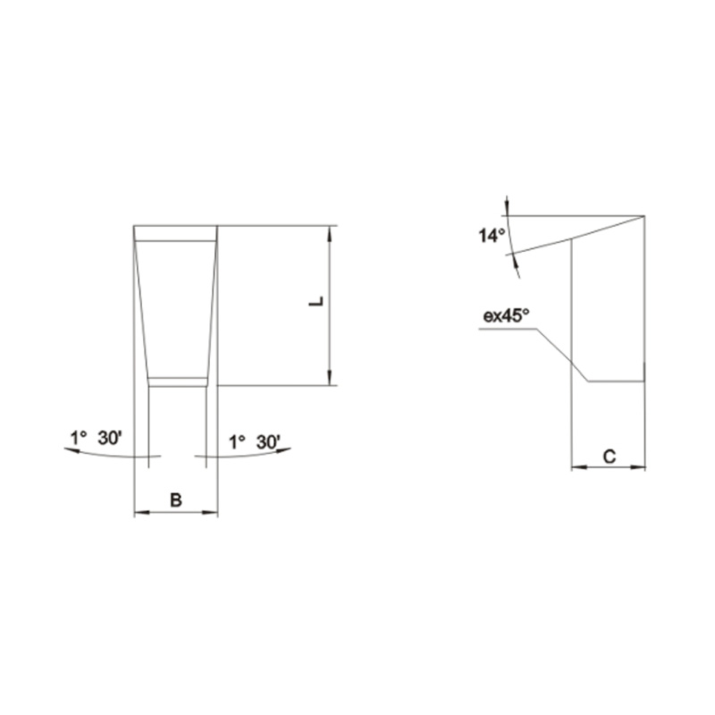 C3 Type For Cutofftool And Grooving Cutter