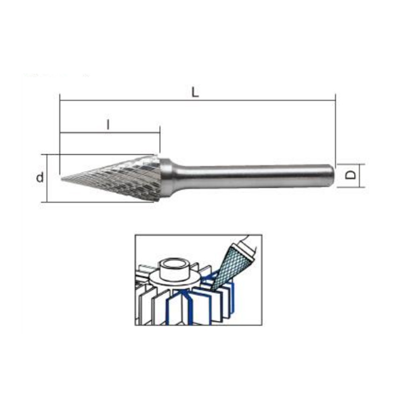 Carbide Burrs Taper 