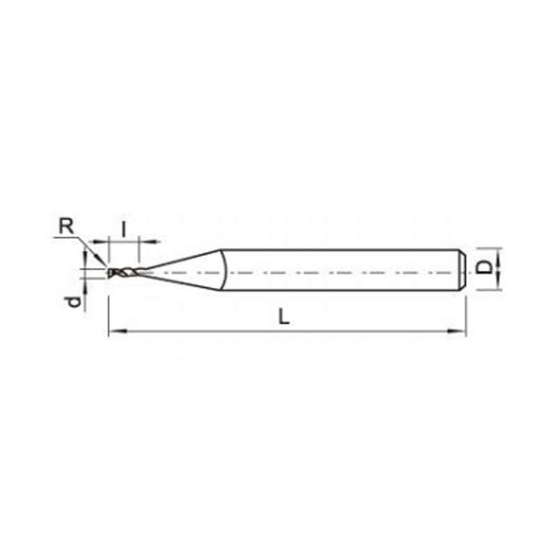 Miniature Vertical Milling Cutter Path Series 