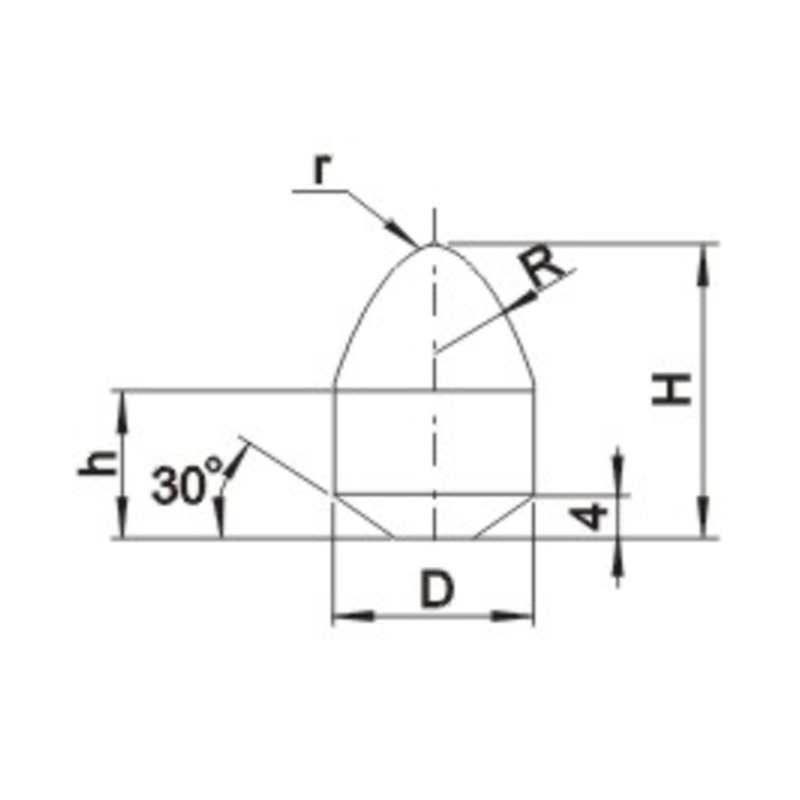 Cemented Carbide for Coal-mining DM24 Type